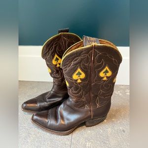 Vintage Tony Lama women cowboy boot, size 8